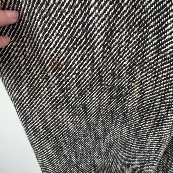 Rag and Bone Herringbone Tweed Wool Blend Coat